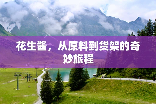 花生酱，从原料到货架的奇妙旅程