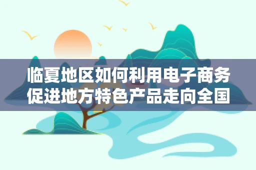 临夏地区如何利用电子商务促进地方特色产品走向全国？