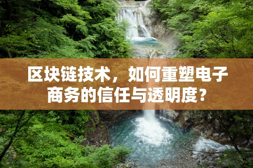 区块链技术，如何重塑电子商务的信任与透明度？