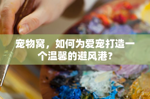 宠物窝，如何为爱宠打造一个温馨的避风港？