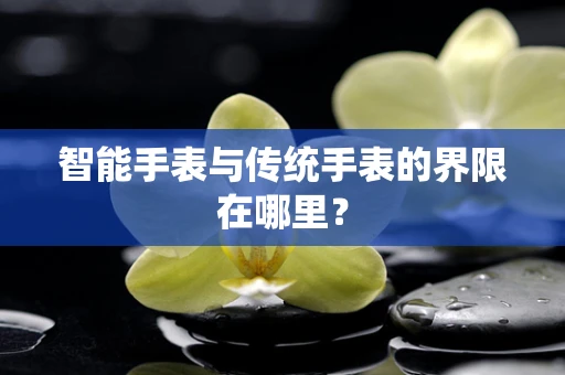智能手表与传统手表的界限在哪里？