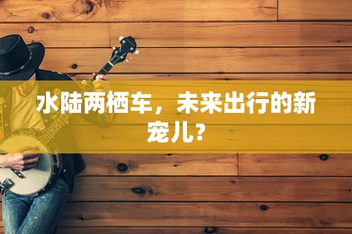 水陆两栖车，未来出行的新宠儿？