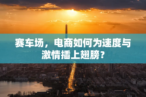赛车场，电商如何为速度与激情插上翅膀？