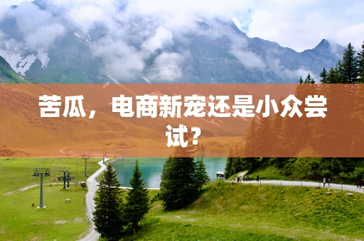 苦瓜，电商新宠还是小众尝试？