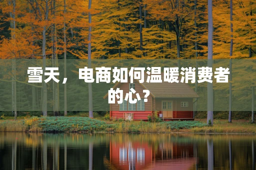 雪天，电商如何温暖消费者的心？