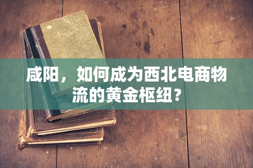 咸阳，如何成为西北电商物流的黄金枢纽？