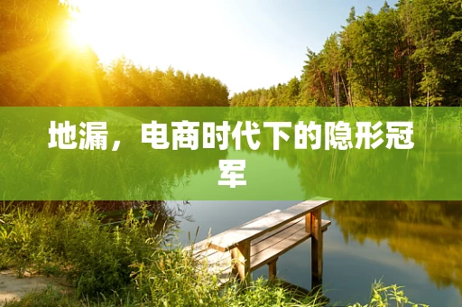 地漏，电商时代下的隐形冠军