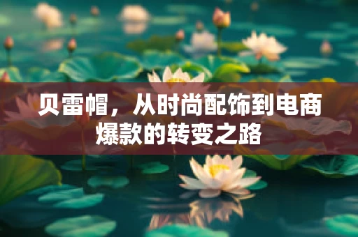 贝雷帽，从时尚配饰到电商爆款的转变之路