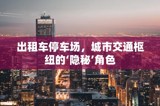 出租车停车场，城市交通枢纽的‘隐秘’角色