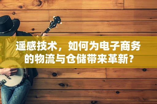 遥感技术，如何为电子商务的物流与仓储带来革新？