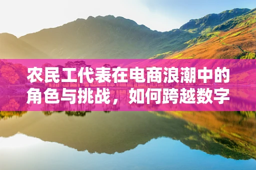农民工代表在电商浪潮中的角色与挑战，如何跨越数字鸿沟？