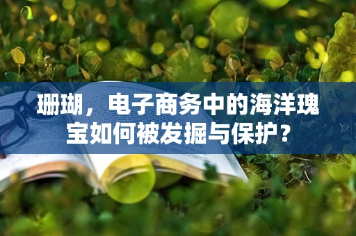 珊瑚，电子商务中的海洋瑰宝如何被发掘与保护？