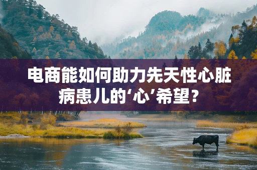 电商能如何助力先天性心脏病患儿的‘心’希望？
