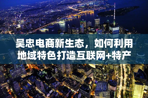 吴忠电商新生态，如何利用地域特色打造互联网+特产的特色之路？