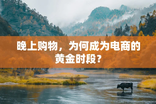 晚上购物，为何成为电商的黄金时段？