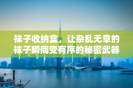 袜子收纳盒，让杂乱无章的袜子瞬间变有序的秘密武器？
