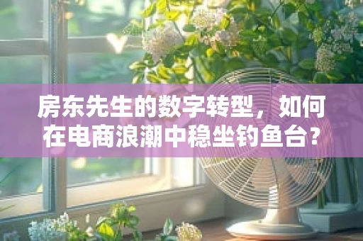 房东先生的数字转型，如何在电商浪潮中稳坐钓鱼台？
