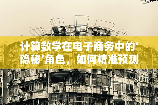 计算数学在电子商务中的‘隐秘’角色，如何精准预测用户行为？