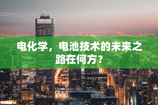 电化学，电池技术的未来之路在何方？