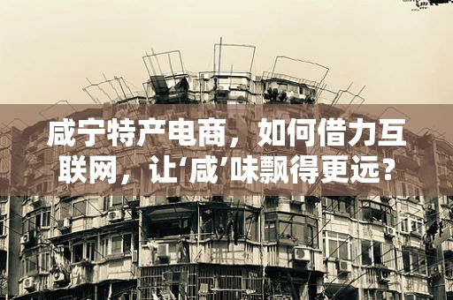 咸宁特产电商，如何借力互联网，让‘咸’味飘得更远？