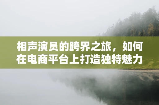 相声演员的跨界之旅，如何在电商平台上打造独特魅力？