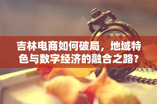 吉林电商如何破局，地域特色与数字经济的融合之路？