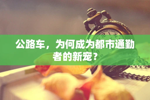 公路车，为何成为都市通勤者的新宠？
