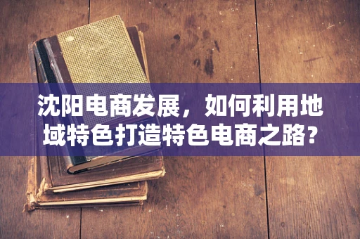 沈阳电商发展，如何利用地域特色打造特色电商之路？