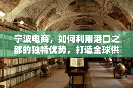 宁波电商，如何利用港口之都的独特优势，打造全球供应链的桥头堡？