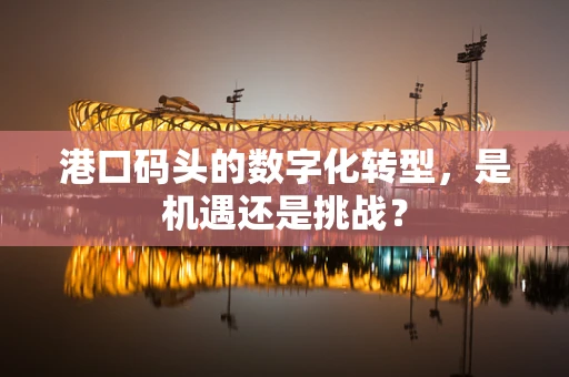 港口码头的数字化转型，是机遇还是挑战？