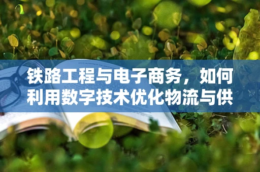 铁路工程与电子商务，如何利用数字技术优化物流与供应链管理？