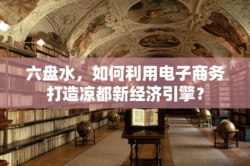 六盘水，如何利用电子商务打造凉都新经济引擎？