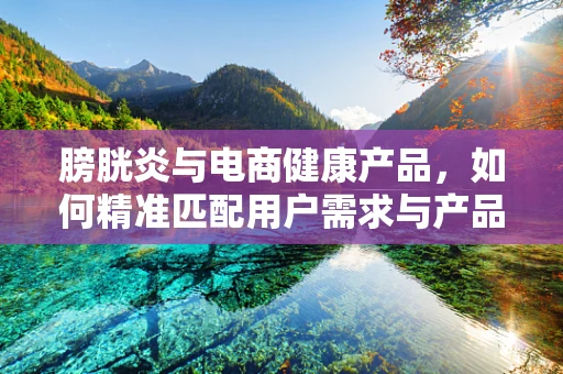 膀胱炎与电商健康产品，如何精准匹配用户需求与产品供给？