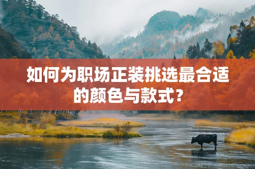如何为职场正装挑选最合适的颜色与款式？