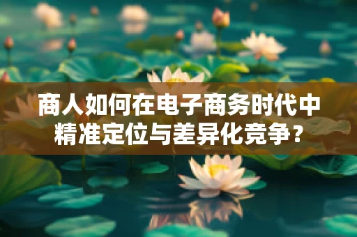 商人如何在电子商务时代中精准定位与差异化竞争？