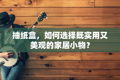 抽纸盒，如何选择既实用又美观的家居小物？