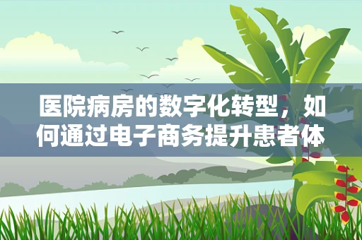 医院病房的数字化转型，如何通过电子商务提升患者体验？