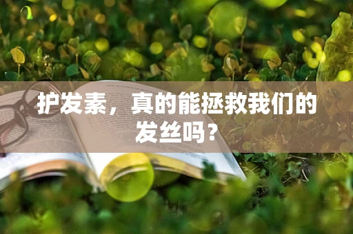 护发素，真的能拯救我们的发丝吗？