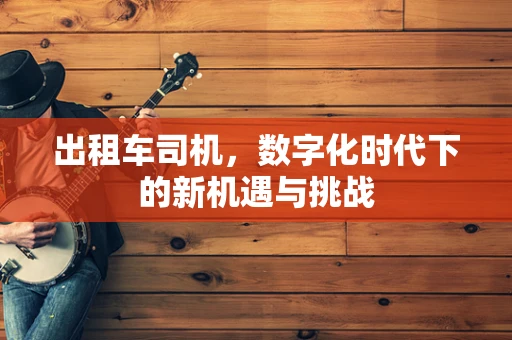 出租车司机，数字化时代下的新机遇与挑战