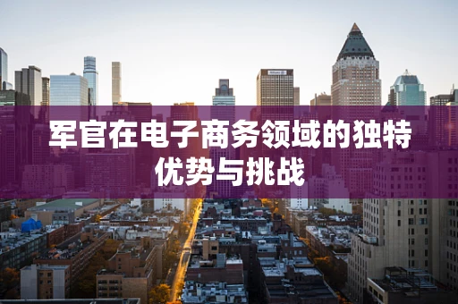 军官在电子商务领域的独特优势与挑战