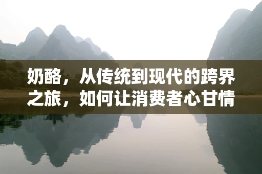 奶酪，从传统到现代的跨界之旅，如何让消费者心甘情愿乳此心动？