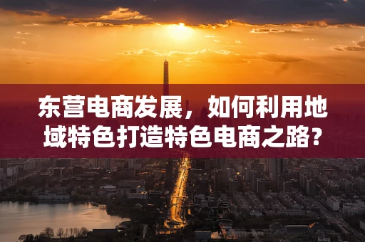 东营电商发展，如何利用地域特色打造特色电商之路？