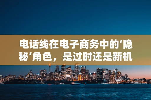 电话线在电子商务中的‘隐秘’角色，是过时还是新机遇的起点？