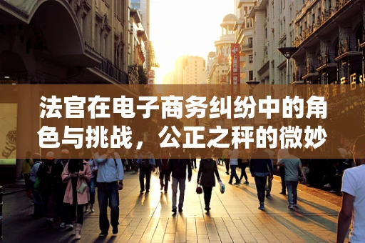 法官在电子商务纠纷中的角色与挑战，公正之秤的微妙平衡