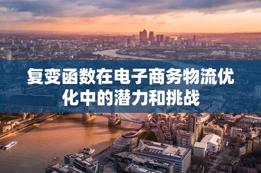 复变函数在电子商务物流优化中的潜力和挑战