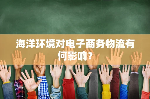 海洋环境对电子商务物流有何影响？