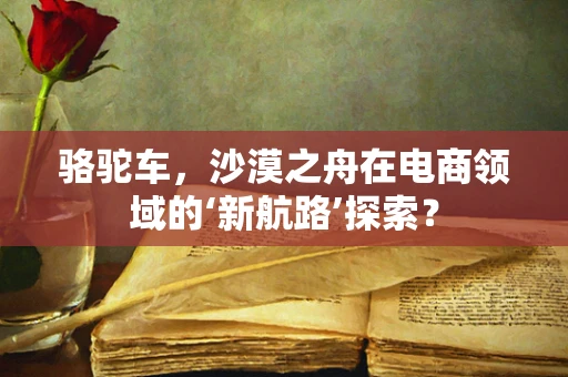骆驼车，沙漠之舟在电商领域的‘新航路’探索？