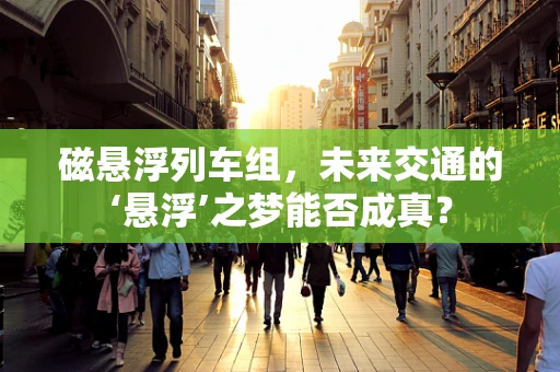 磁悬浮列车组，未来交通的‘悬浮’之梦能否成真？