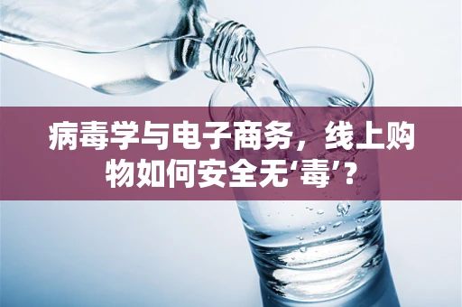 病毒学与电子商务，线上购物如何安全无‘毒’？