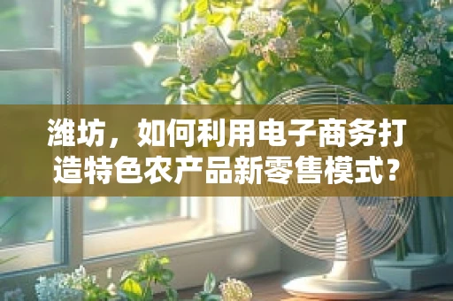 潍坊，如何利用电子商务打造特色农产品新零售模式？